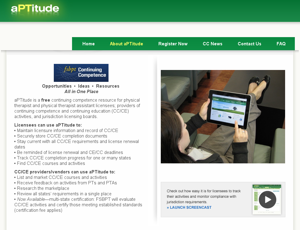 Aptitude – fyzioterapeut vašeho balíčkovacího systému