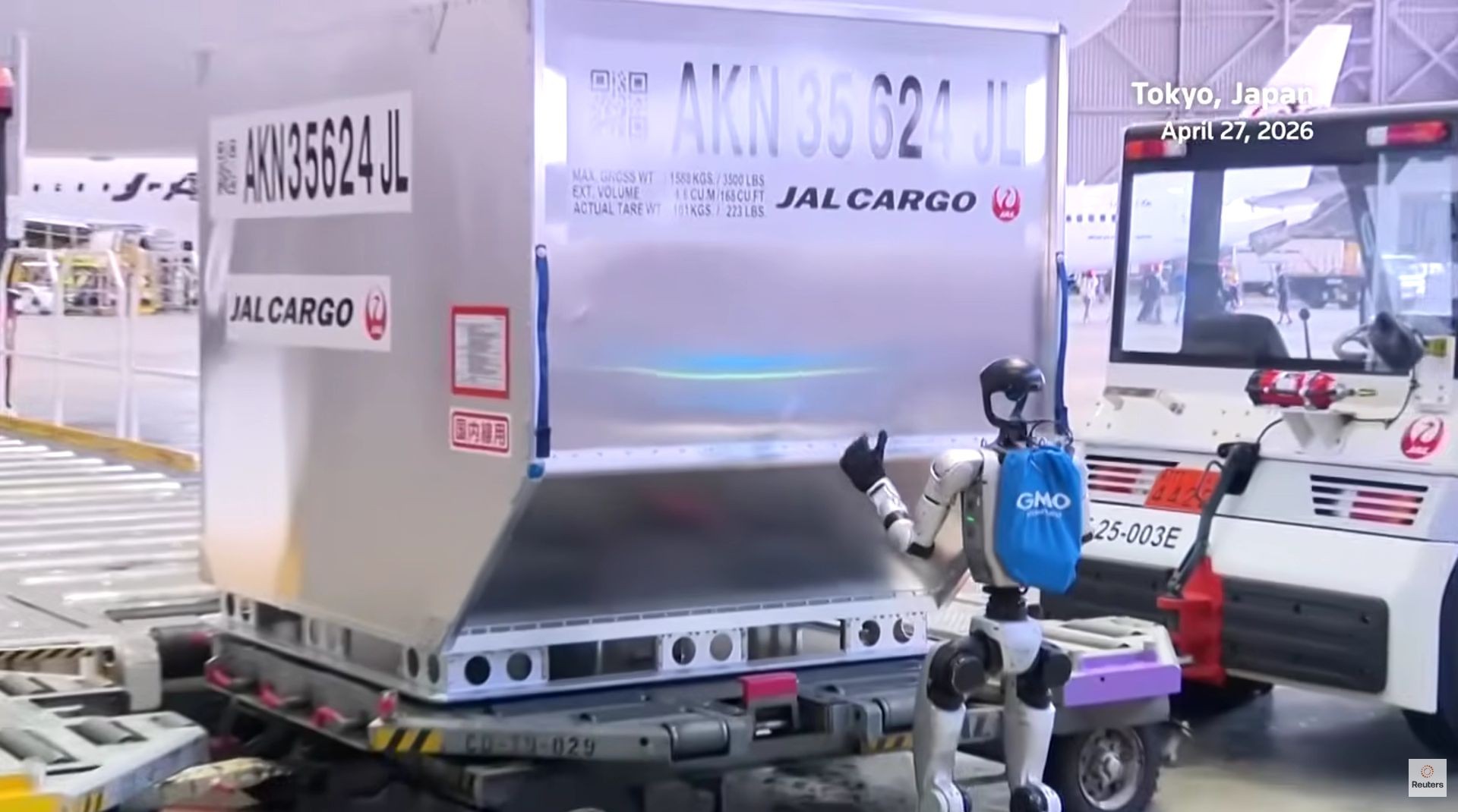 Humanoidní robot bude pomáhat na tokijském letišti