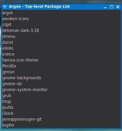 Arch: správci balíčků cower/pacaur/argon/burgaur