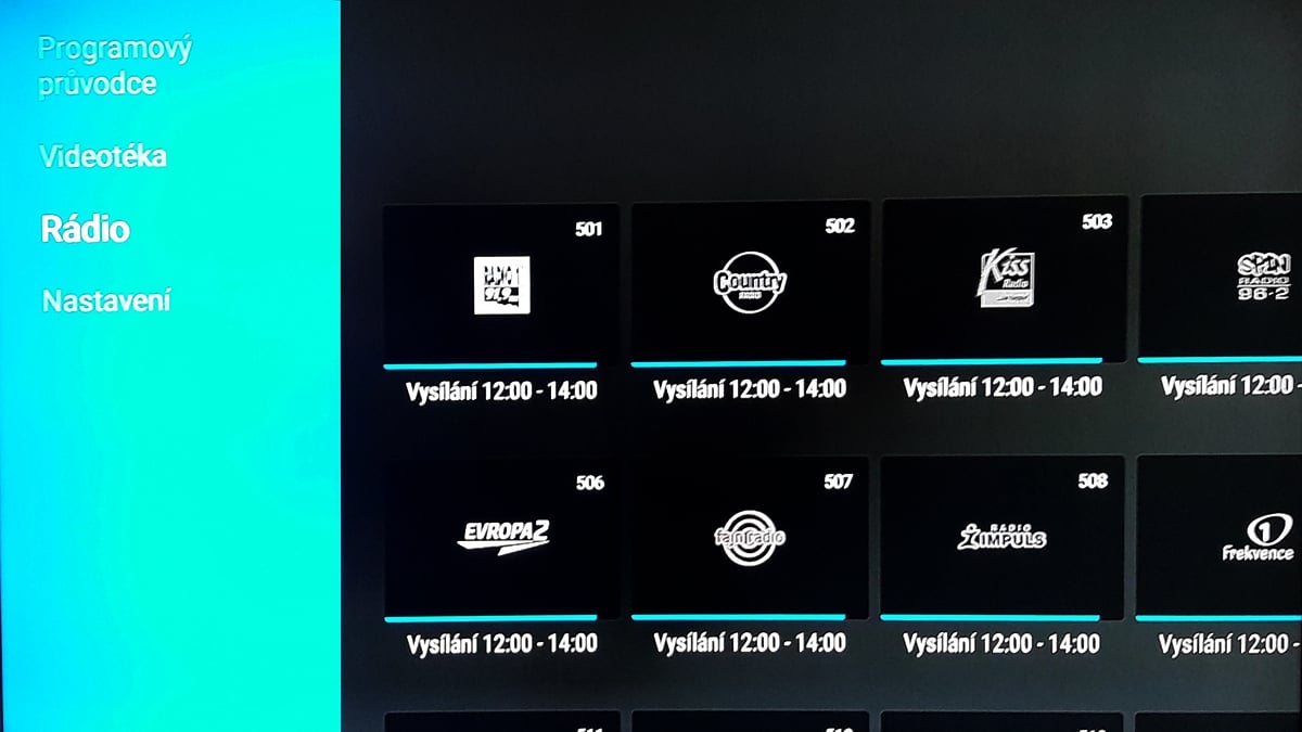 Box SledováníTV - aplikace