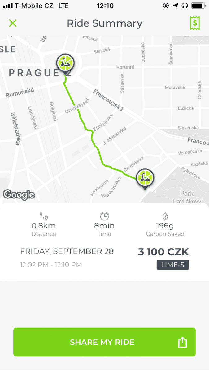 Jak fungují sdílené elektrické koloběžky Lime v Praze