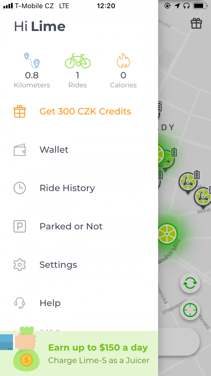 Jak fungují sdílené elektrické koloběžky Lime v Praze