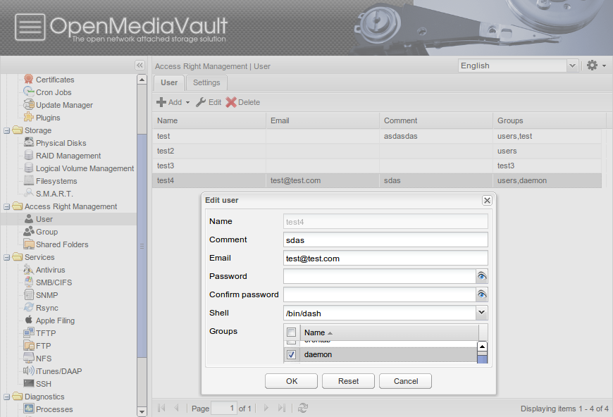 OpenMediaVault