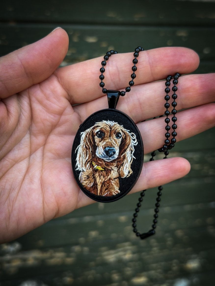 Šperky - přívěsek se psem od Krinolína Art