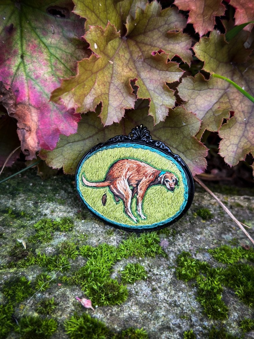 Šperk - brož na zakázku od Krinolína Art