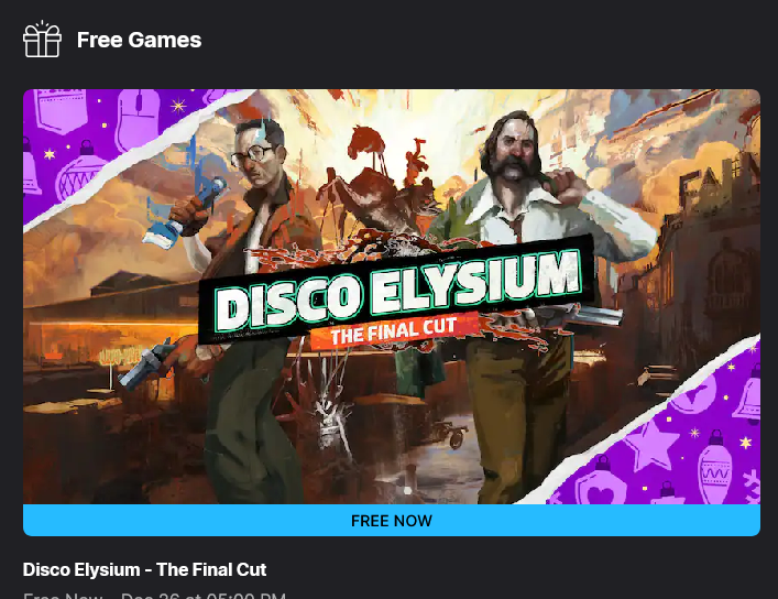 Disco Elysium - The Final Cut