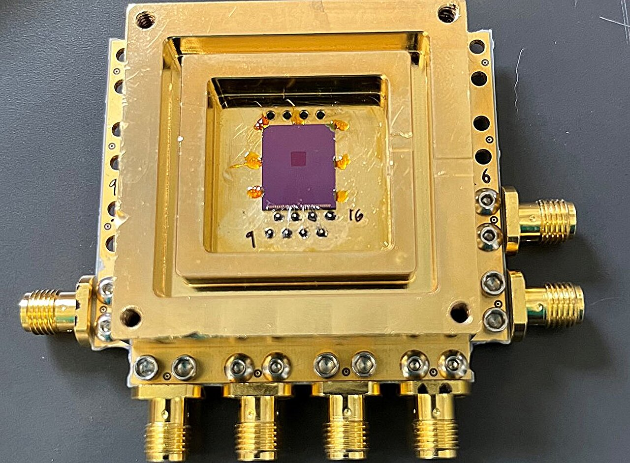 SMSPD detektor pro částicovou fyziku