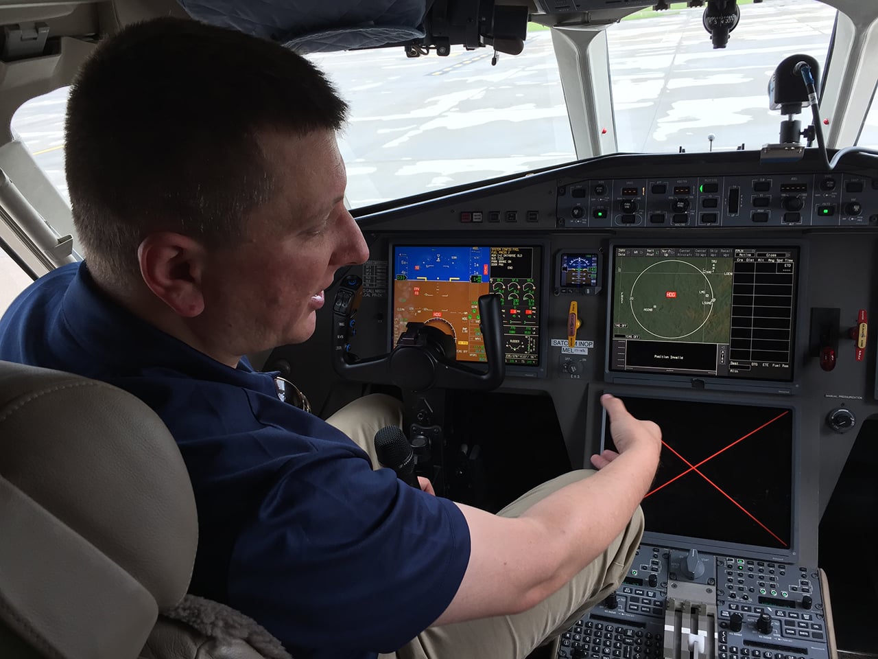 Žádné zbytečné problémy pro piloty, říká testovací pilot Honeywellu Ivan Lacko.