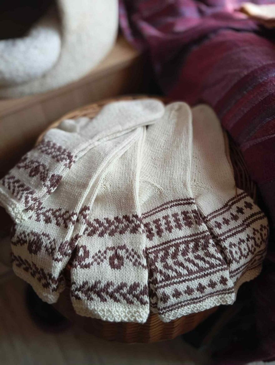 Vyplétané ponožky od Jadoli