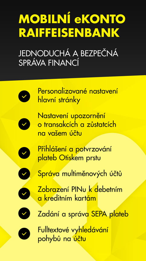 Původní aplikace mobilního bankovnictví Raiffeisenbank, která byla v září 2022 nahrazena novou verzí.