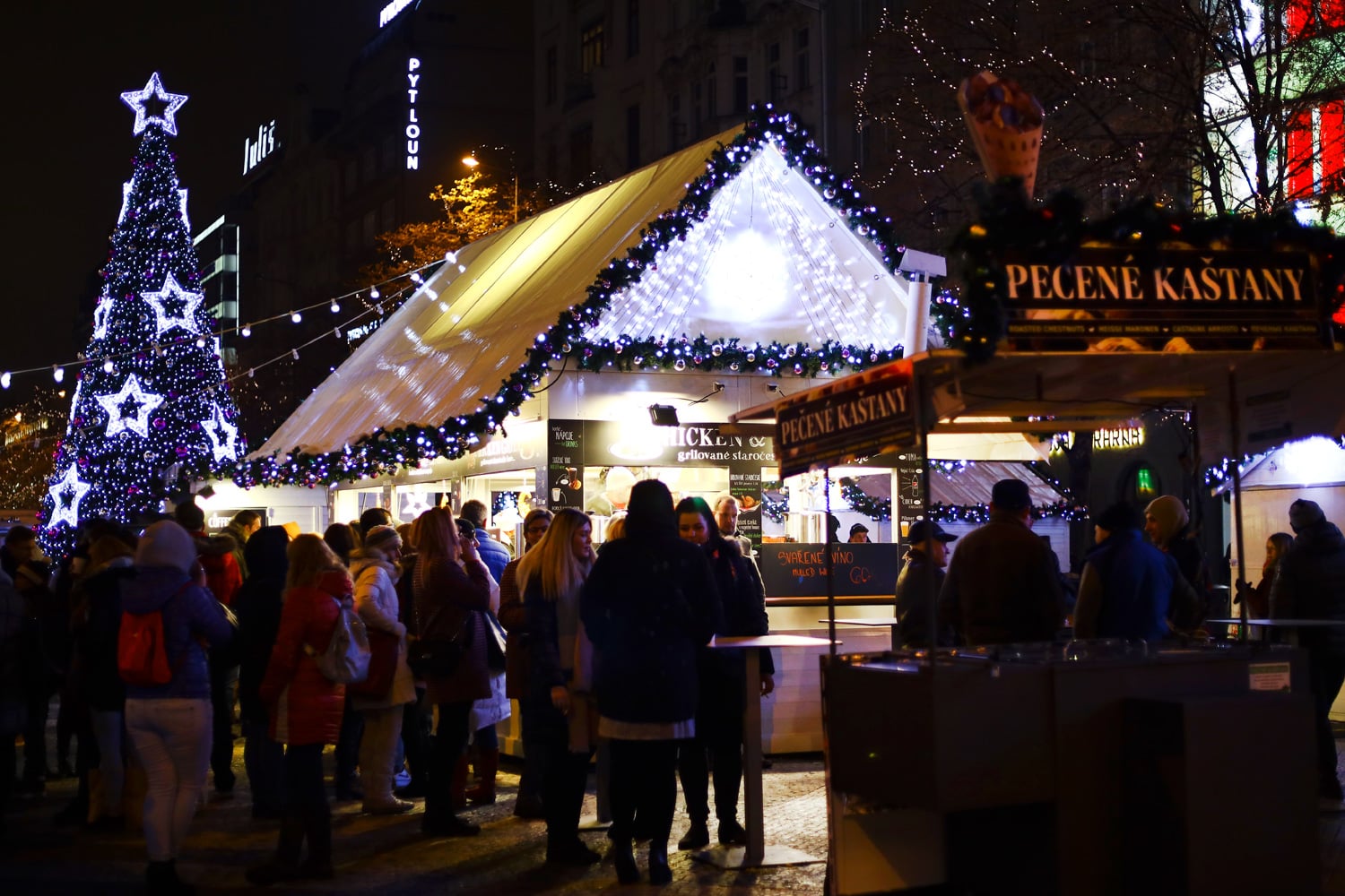 Vánoční trhy v Praze 2018