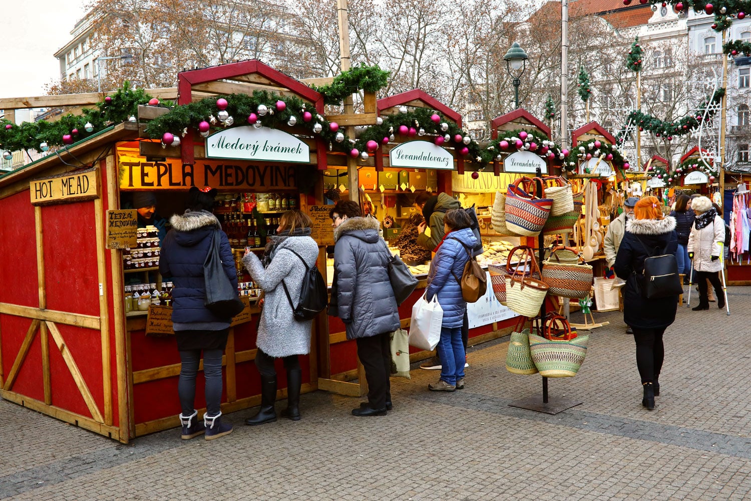 Vánoční trhy v Praze 2018