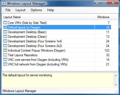 S Windows Layout Manager neztrácejte čas pozicováním oken