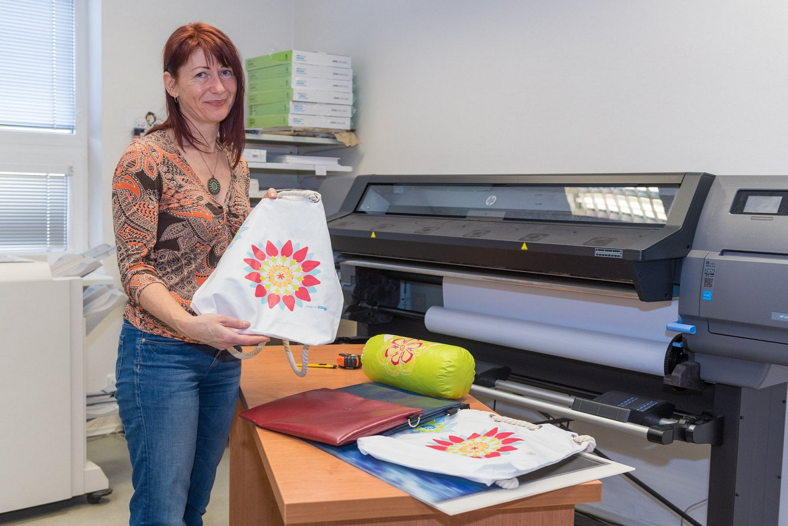 Ukázka potištěných reklamních předmětů