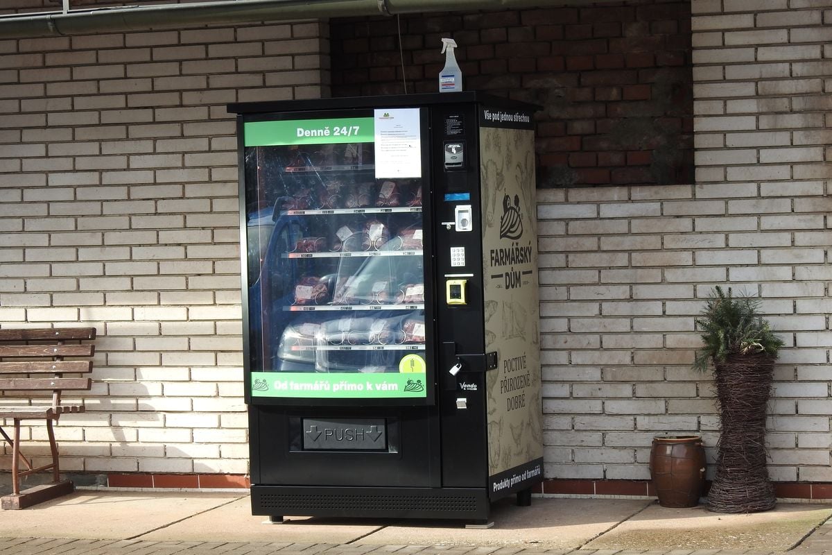 Farmářský dům: automat na maso