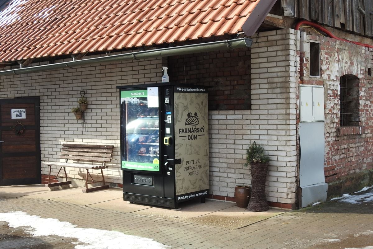 Farmářský dům: automat na maso