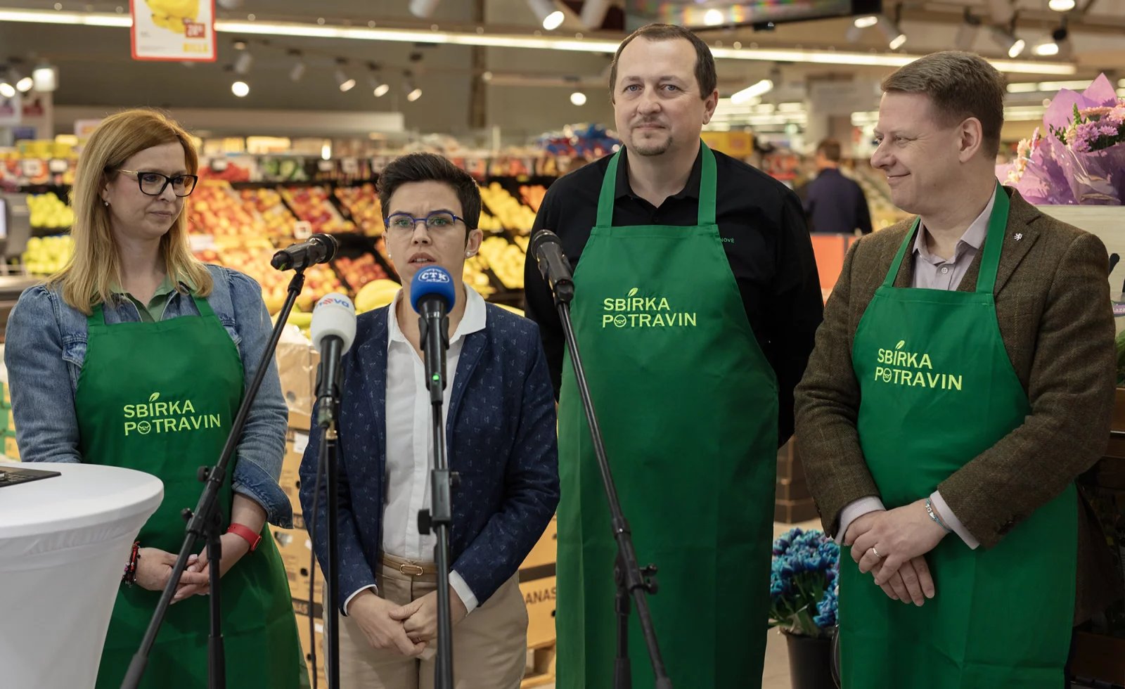 Sbírka potravin se od roku 2019 koná dvakrát ročně, a to na jaře a na podzim.