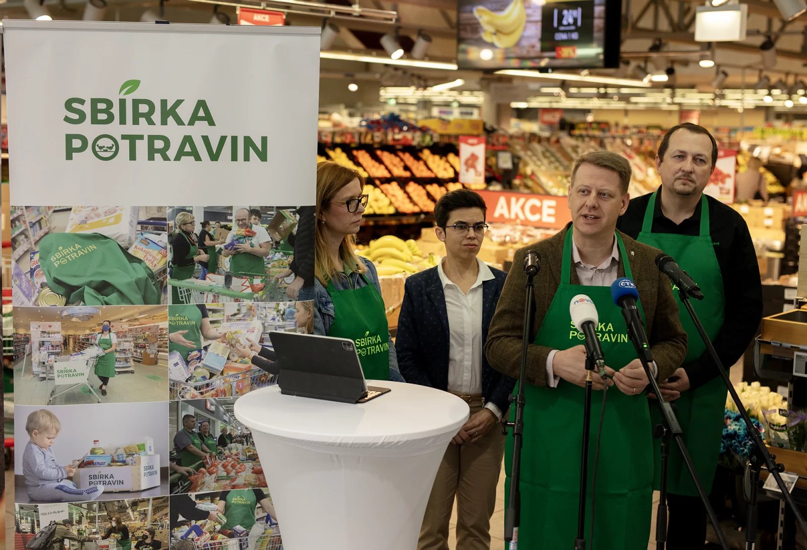 Sbírka potravin funguje už jedenáct let.