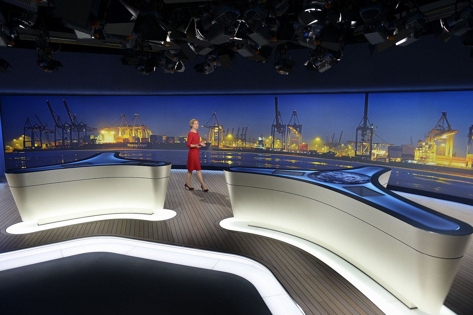 Nové zpravodajské studio německé ARD a kanálu Tagesschau 24