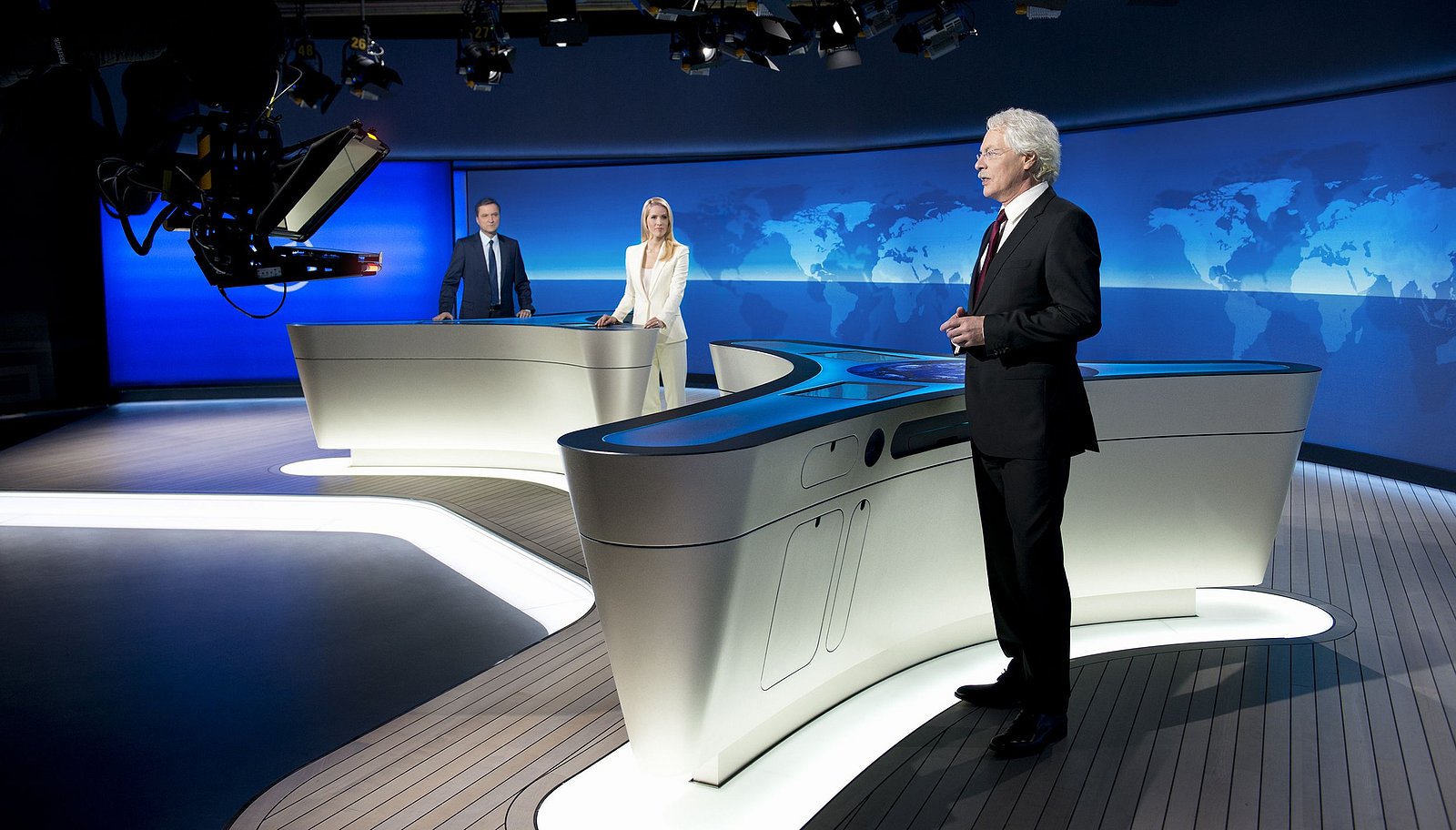 Nové zpravodajské studio německé ARD a kanálu Tagesschau 24