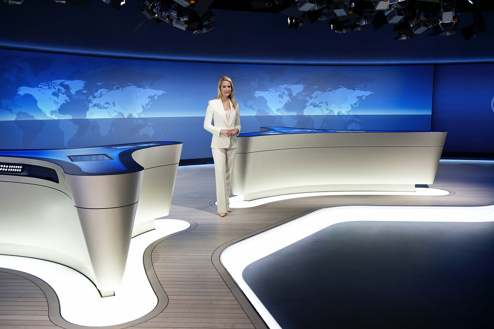 Nové zpravodajské studio německé ARD a kanálu Tagesschau 24