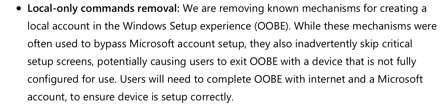 Screenshot oznámení