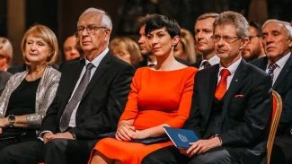 Jiří Drahoš, Markéta Pekarová Adamová, Miloš Vystrčil