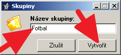 Název skupiny