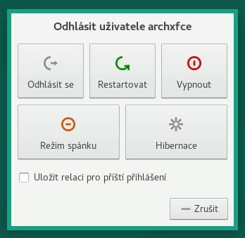 Manjaro: prostředí XFCE