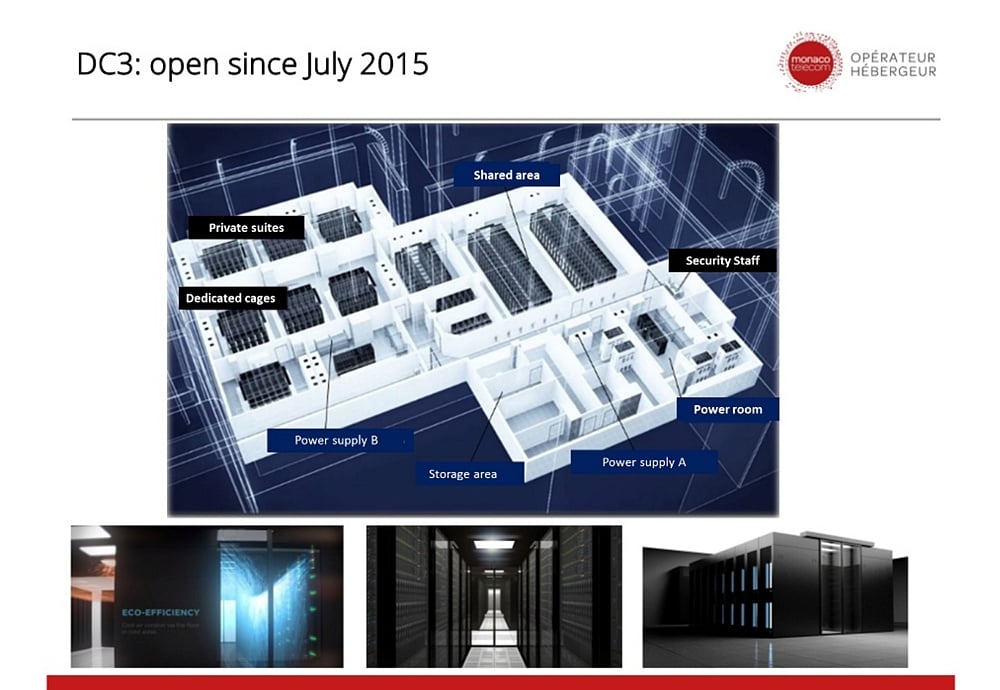 Prezentace – datové centrum (Monaco Telecom)