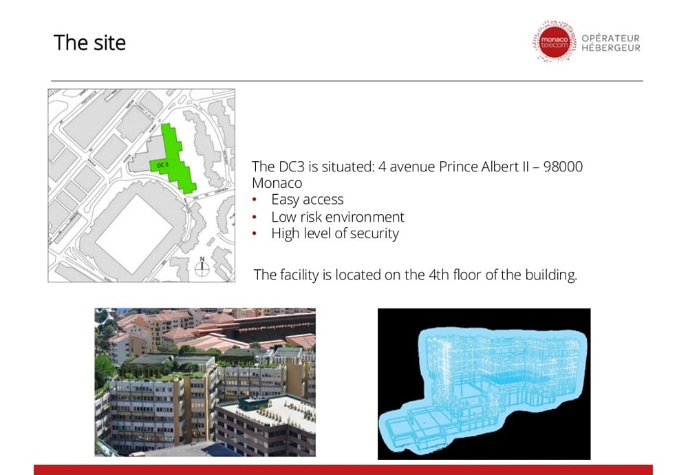 Prezentace – datové centrum (Monaco Telecom)
