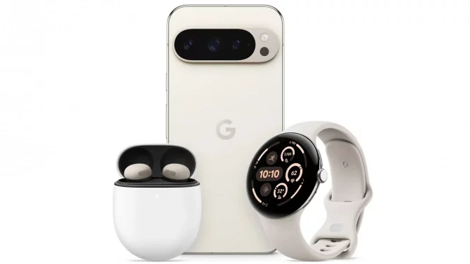 Google Pixel 9 Pro XL, Watch 3 a Buds Pro 2