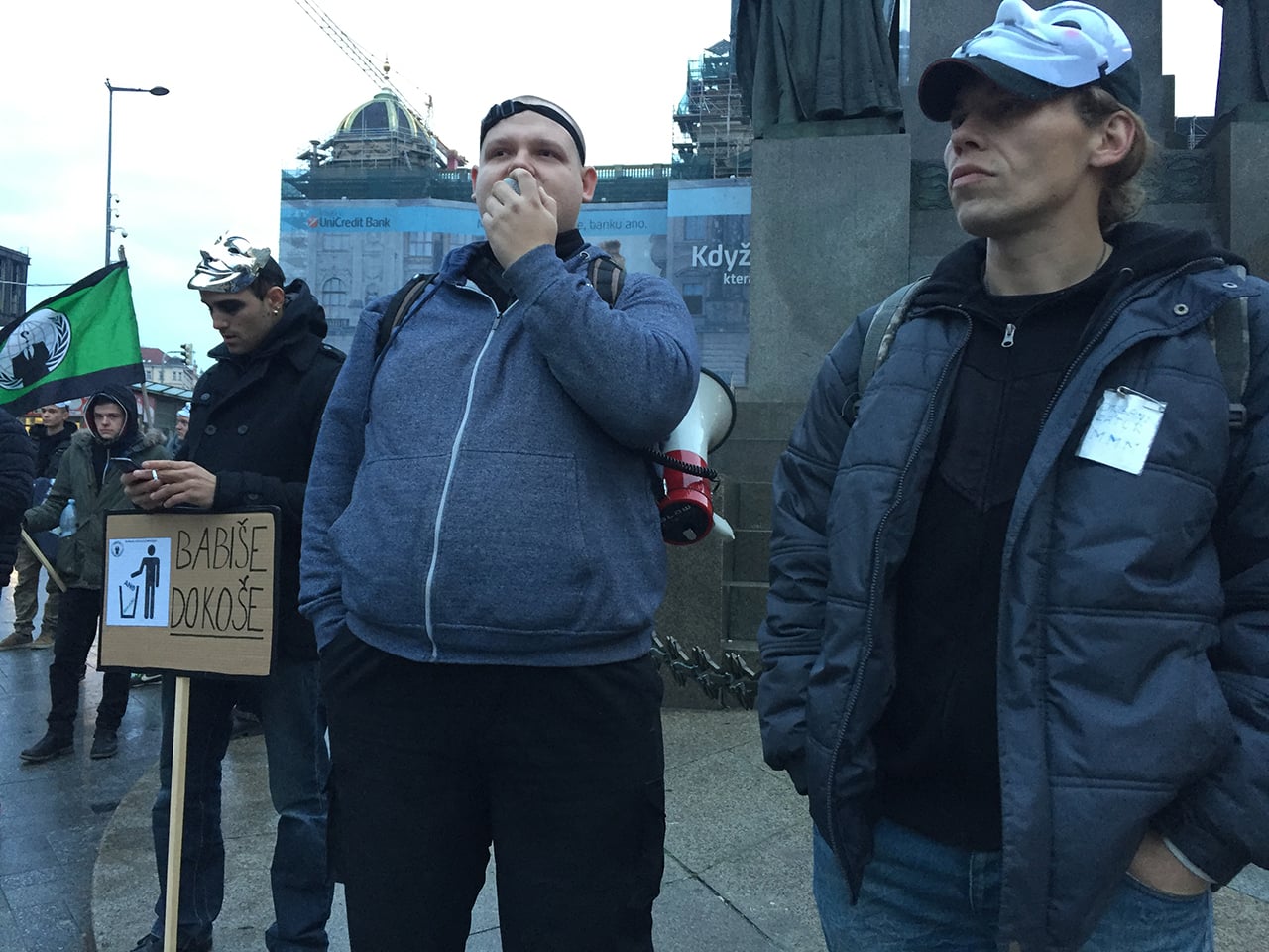 Million Mask March 2016, Praha