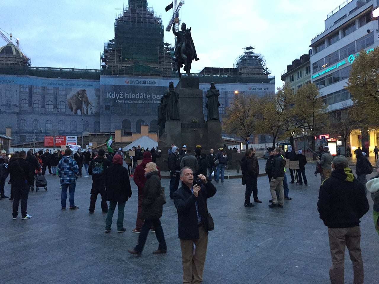 Million Mask March 2016, Praha