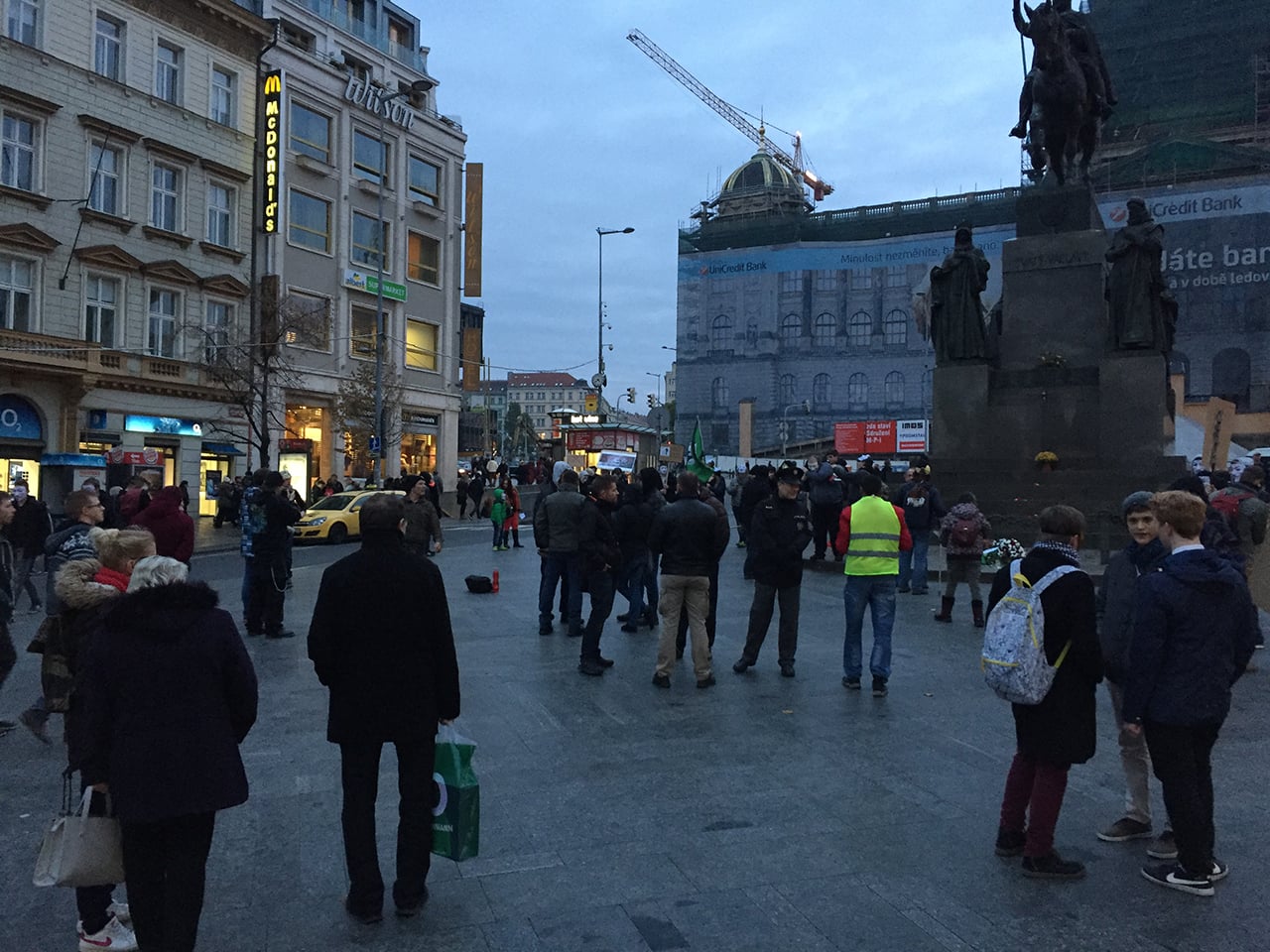 Million Mask March 2016, Praha