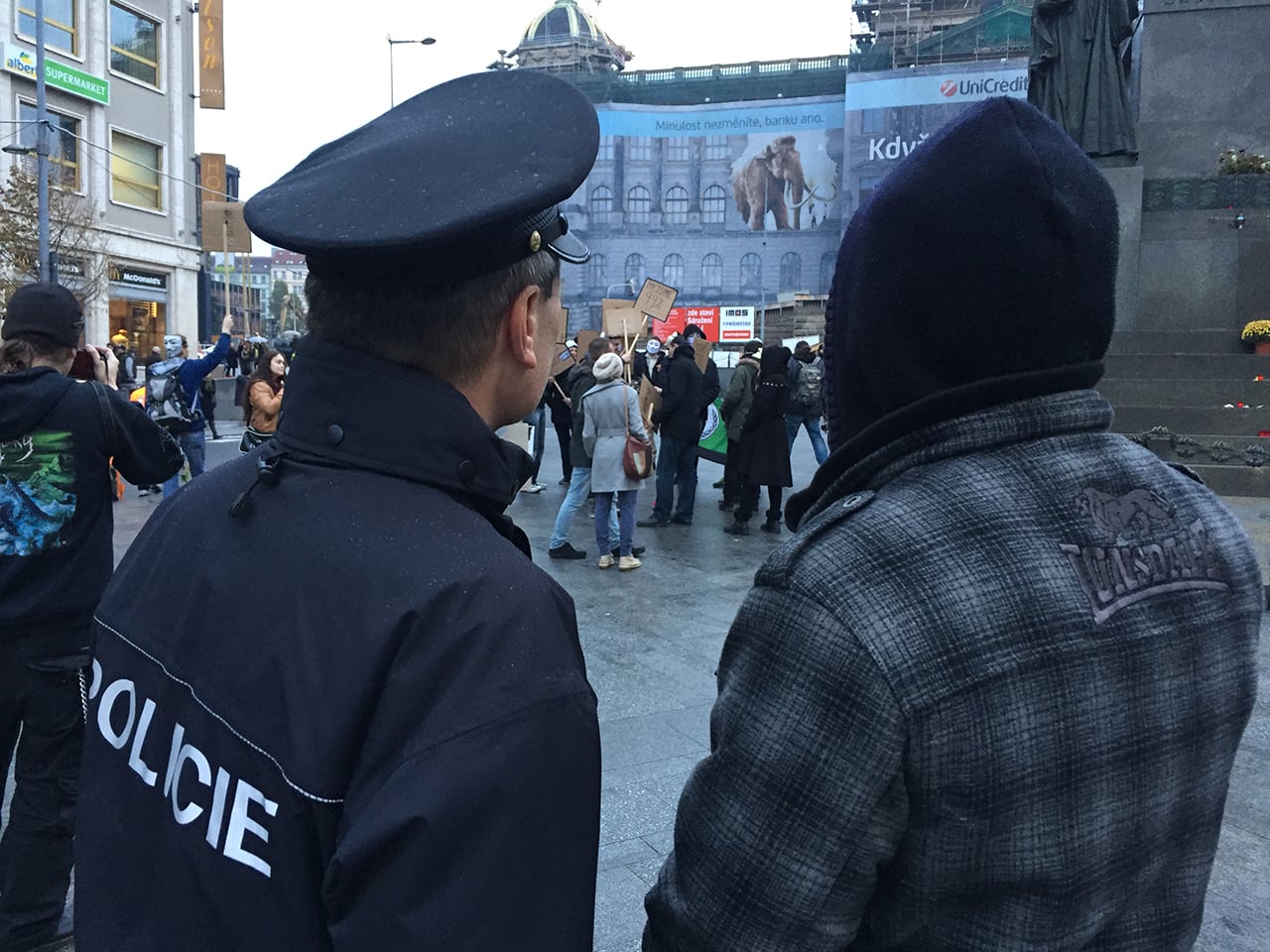 Million Mask March 2016, Praha