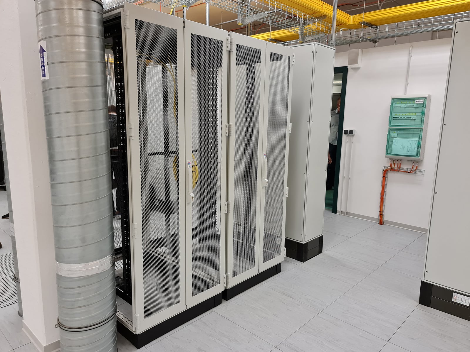 Státní datové centrum v Zelenči u Prahy