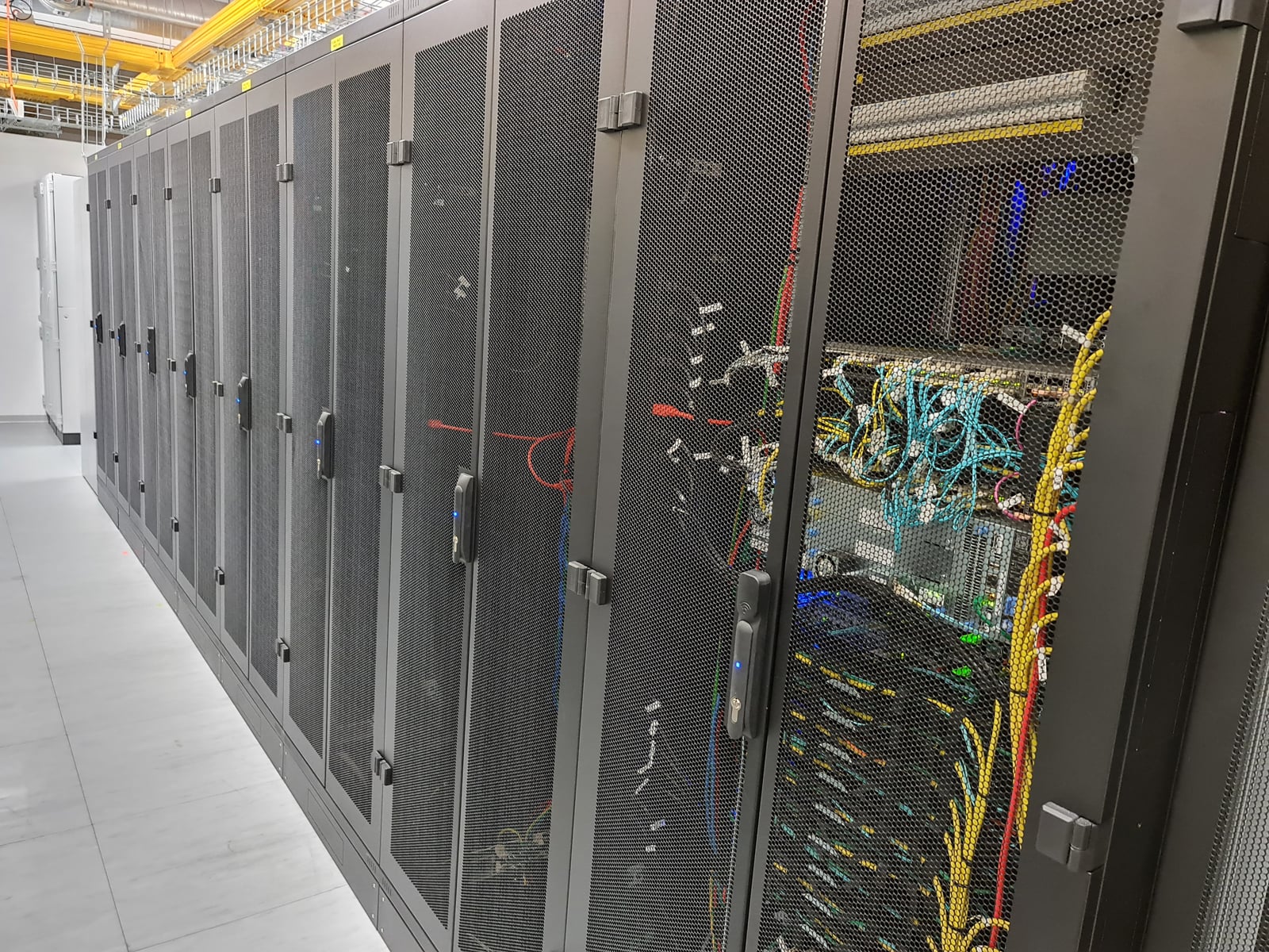 Státní datové centrum v Zelenči u Prahy