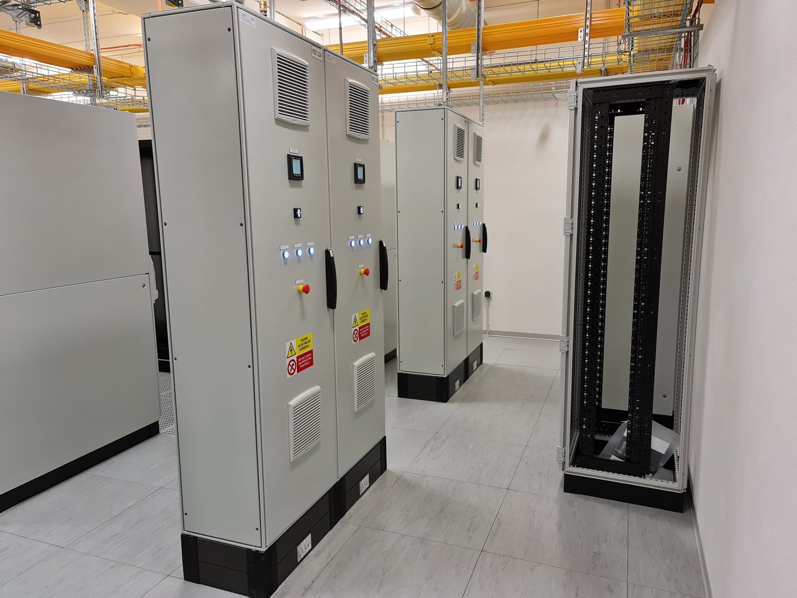 Státní datové centrum v Zelenči u Prahy