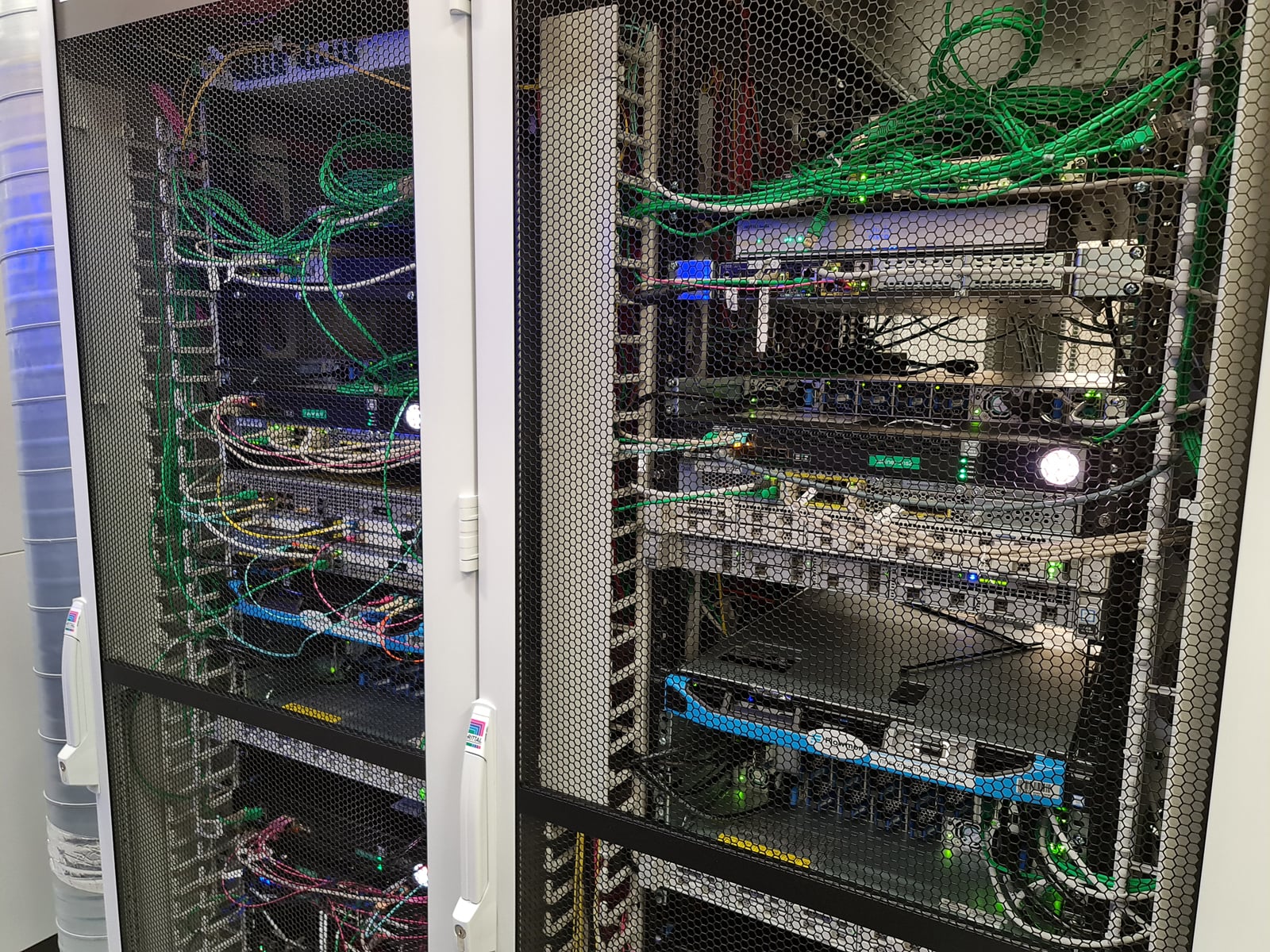 Státní datové centrum v Zelenči u Prahy