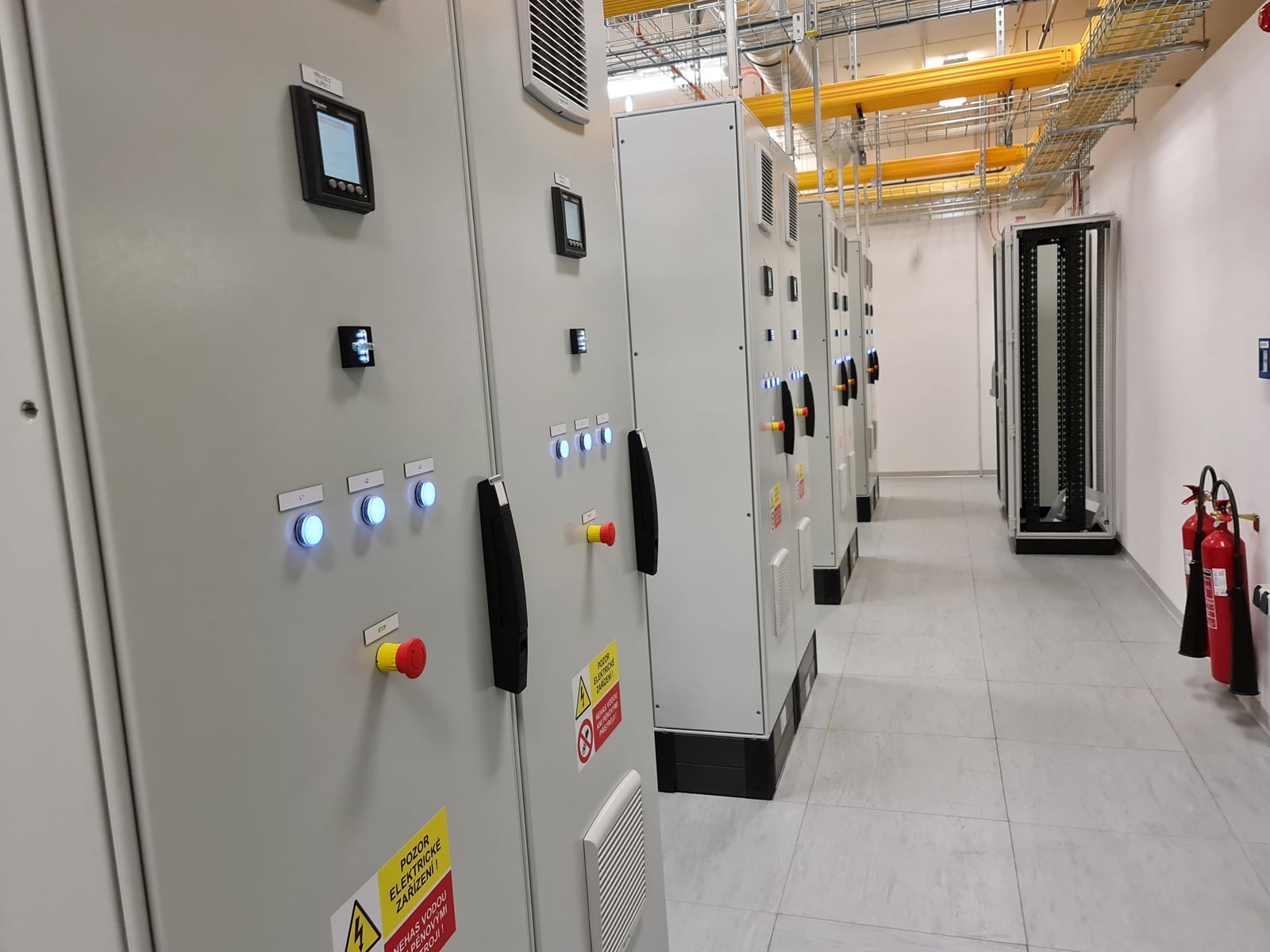 Státní datové centrum v Zelenči u Prahy