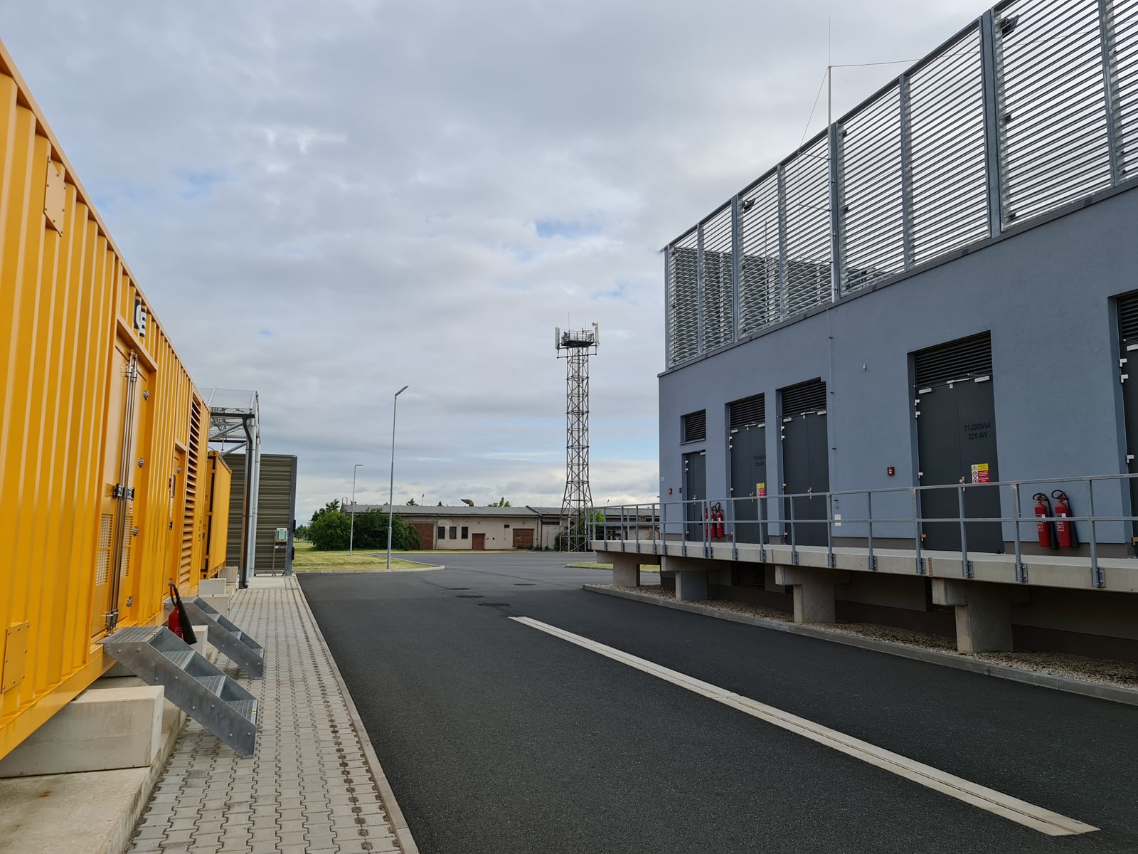 Státní datové centrum v Zelenči u Prahy