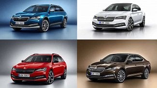 Náhledový obrázek - Škoda Superb dostala v rámci faceliftu diodové řasy, více asistentů a provedení Scout