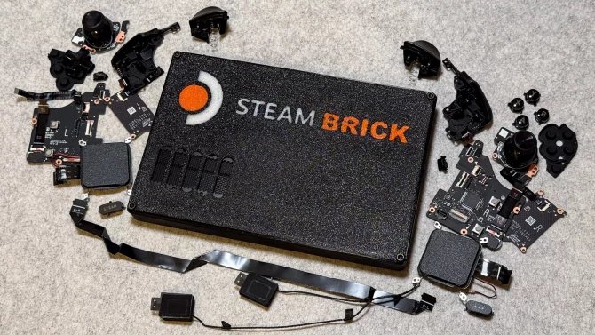 Crastinator-Pro vytvořil upravenou verzi handheldu Steam Deck