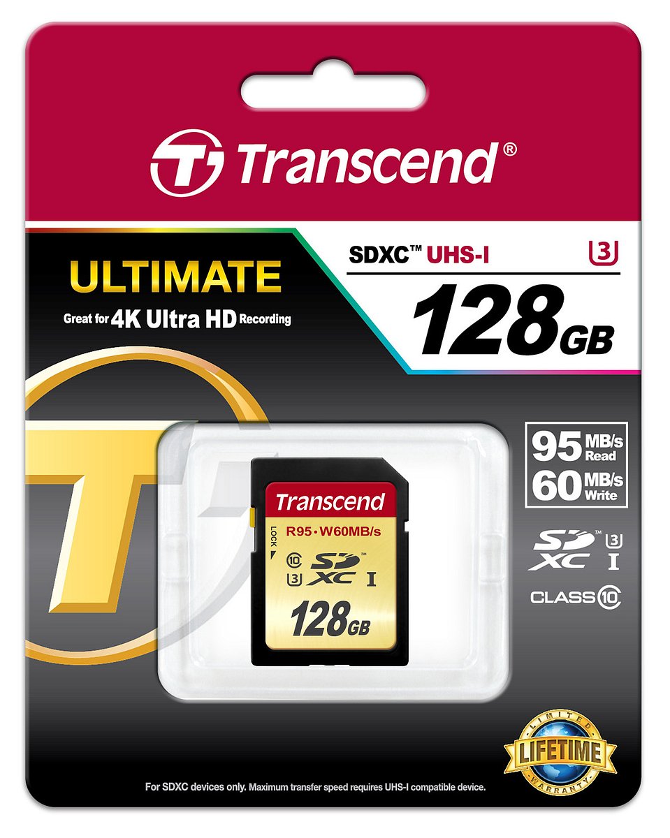 Transcend nové SDXC/SDHC