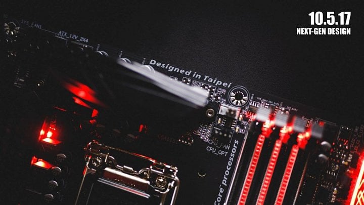 Gigabyte evidentně smí naznačovat. Desky platformy Z370 a potažmo procesory Coffee Lake přijdou 5. října