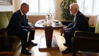 Andrej Babiš a Petr Pavel