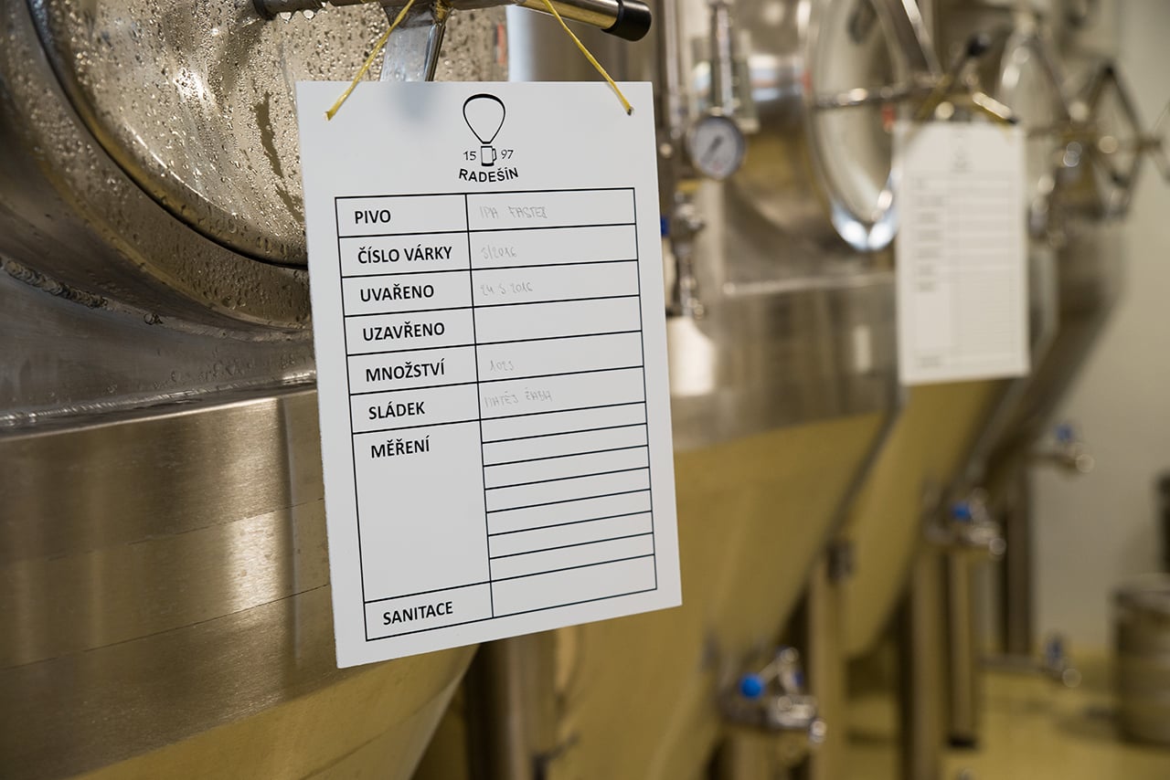 Počítač vaří pivo v Radešíně na Vysočině