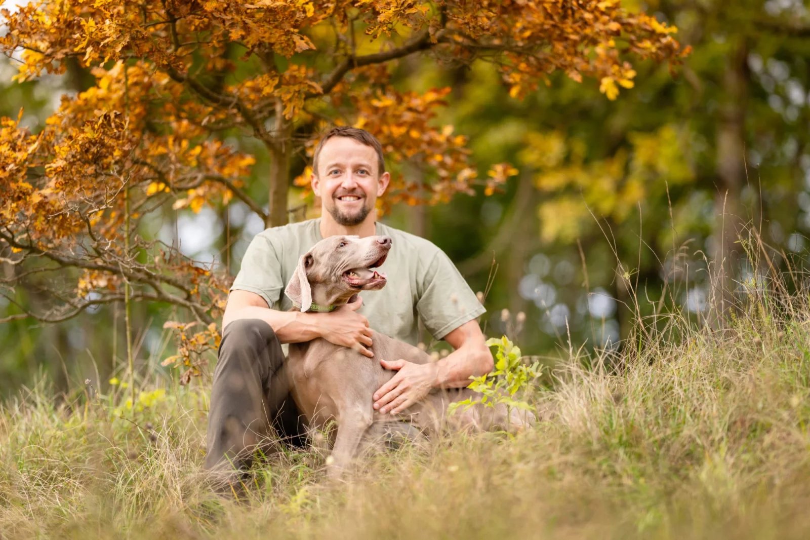 Petr Synek s fenkou Nelou