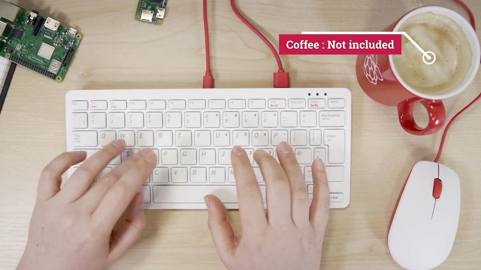 Káva není součástí dodávky, tu si budete muset uvařit sami.